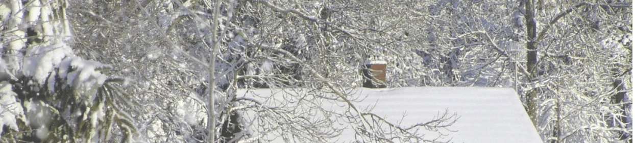 Snow-Covered Colorado Roof Image of snow-covered rooftop in Colorado
