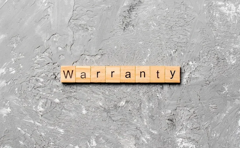 Warranty Scrabble Blocks